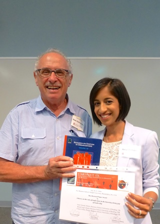 PhD student Amal Ahmadi receives Best Doctoral Paper Award